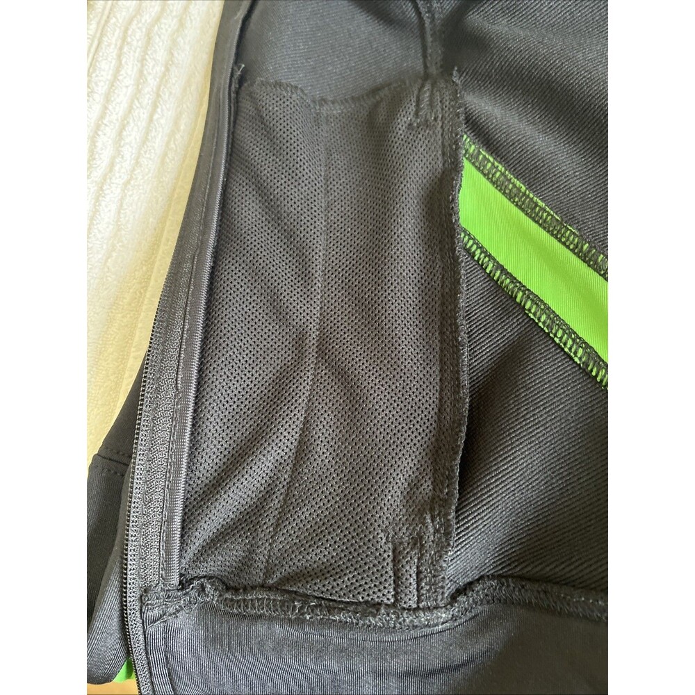 Eleven‎ By Venus Williams Women’s Medium Track Jacket Activewear Green & Black - Picture 11 of 12